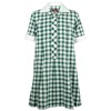 Dress - green/white check