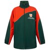 Year 7 & 8 Jacket - red/bottle