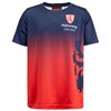 NEW Sports Top (Sizes 10-16, Adults M-L,2XL-3XL & 7XL-9XL) - navy/red